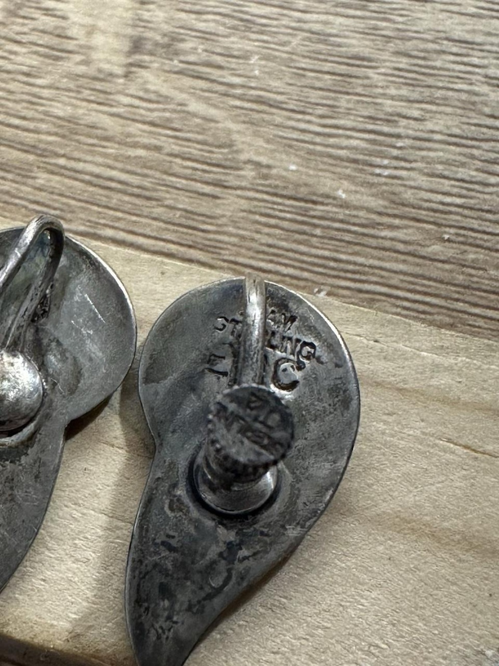 Silver-Tone Metal Men’s Accessory - Silver Finish
